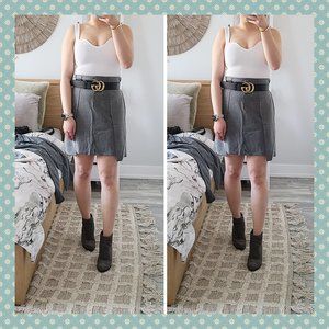 BNWT Joe Fresh Grey‎ Skirt